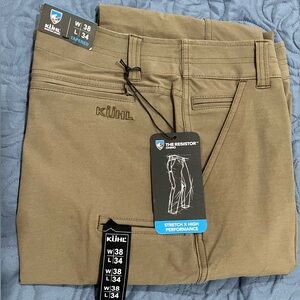 Kuhl Men's Khaki Resistor Chinos 38 x 34